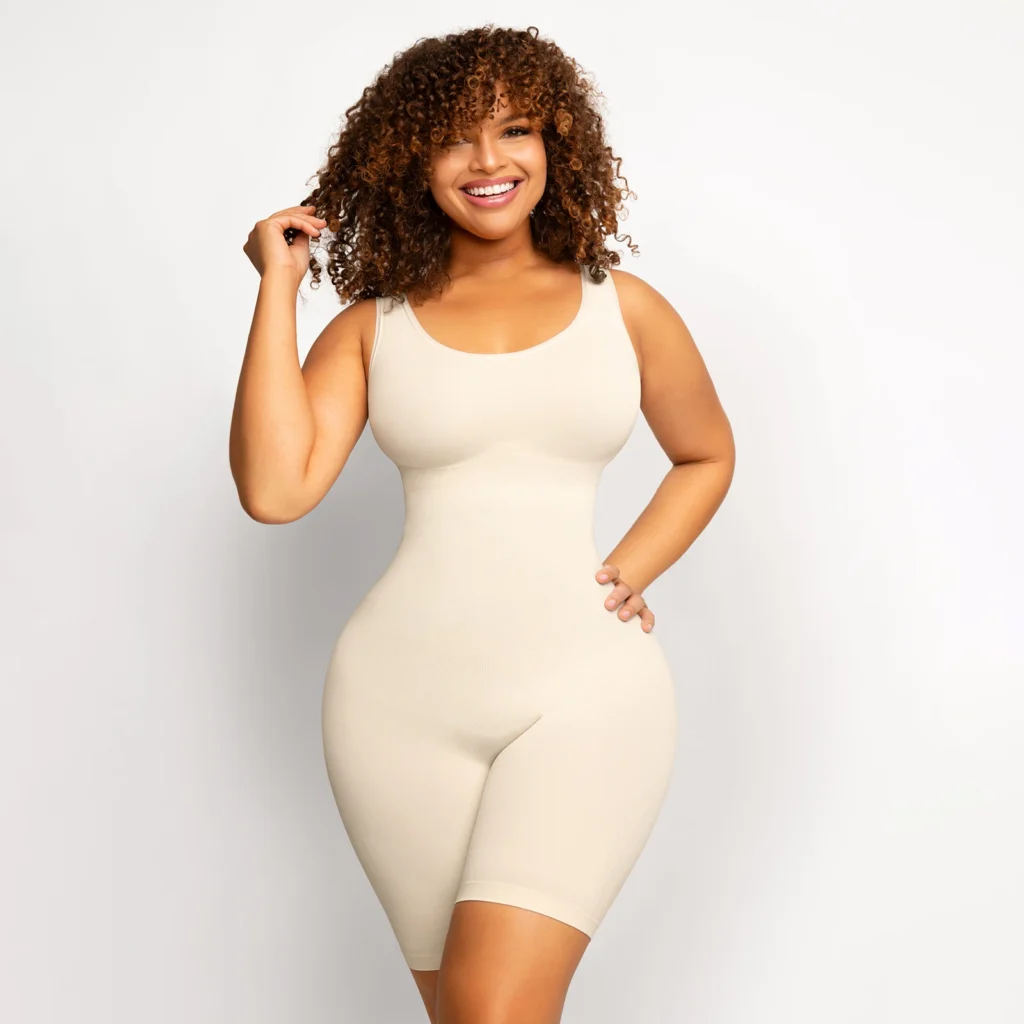 Shapewear femme corps entier contrôle du ventre et galbe des fesses