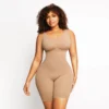 Shapewear femme gainant corps entier avec contrôle du ventre et effet liftant